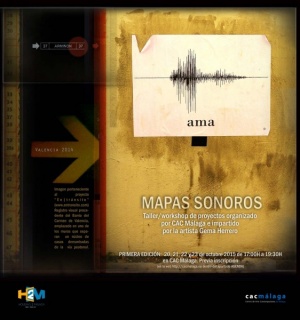 MAPAS SONOROS - Primera edición CAC Málaga