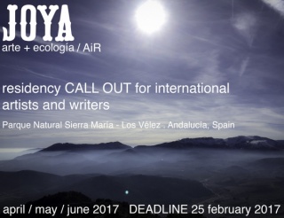 Joya: Residency Call Out for international artists and writers