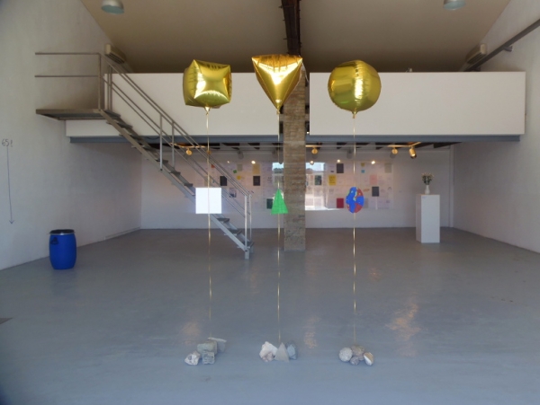 Vista de la exposición de Ana Garcia-Pineda en Palmadotze