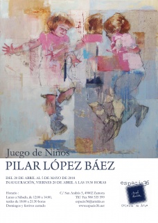 Pilar López Báez. Juego de niños