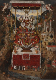 Anónimo (Perú) Nuestra Señora de Cocharcas, ca. 1750. Cortesía de RABASF