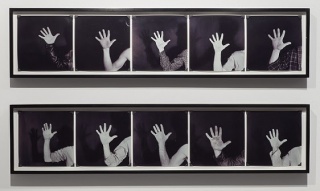 Robert Kinmont, This is my Hand  1970. Cortesía Alexander and Bonin