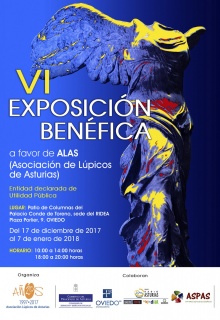 VI exposición benéfica a favor de ALAS