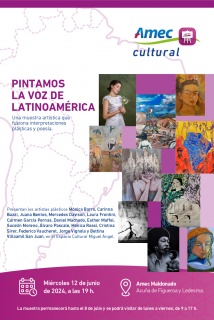 Muestra Pintamos la Voz de Latinoamérica