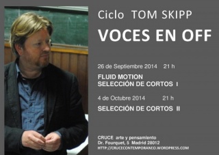 Ciclo Tom Skipp \"Voces en Off”