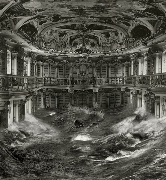 Pablo Genovés, Bibliothek, digigraphie sobre papel baritado, 174 x 160 cm, 2009-2015