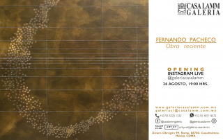 Fernando Pacheco. Obra Reciente - Invitación