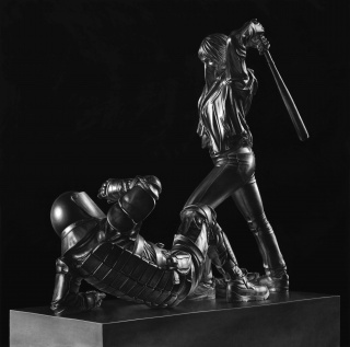 Model for statue 3 (silver)