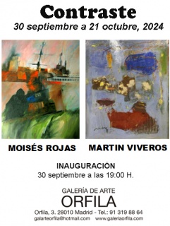 Martín Viveros y Moisés Rojas. Contraste