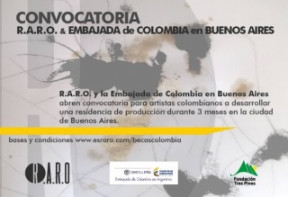 Beca R.A.R.O. y Embajada de Colombia en Buenos Aires