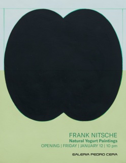 Frank Nitsche. Natural Yogurt Paintings