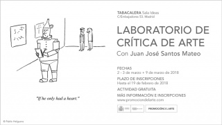 Laboratorio de Crítica de Arte. Con Juan José Santos Mateo