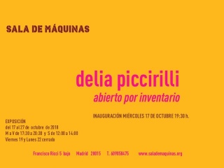 Delia Piccirilli. Abierto por inventario