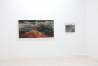 Les Egusquiza. El lugar entre el cielo y la tierra. Vista de la exposición — Cortesía de la galería Vigil Gonzales