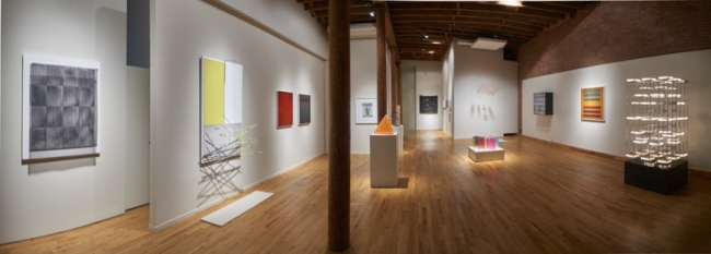 Installation view of "Kinetic Masters & Their Legacy" at Cecilia de Torres, Ltd., New York, 2019.