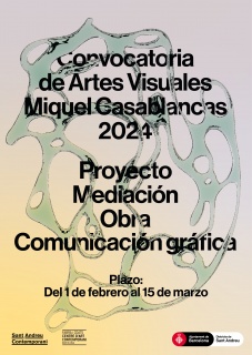Convocatoria de Artes Visuales Miquel Casablancas 2024