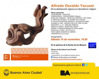 Alfredo Osvaldo Yacussi, De la abstracción sígnica al naturalismo mágico