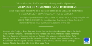 Exposición benéfica para la Asociación Española Contra el Cáncer