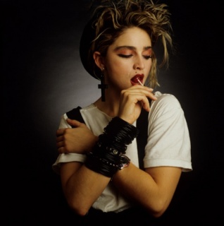 Madonna, NYC, 1982 @Debora Feingold