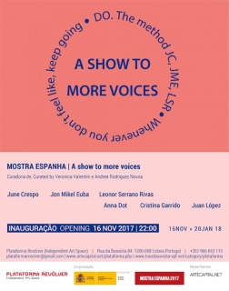 Mostra Espanha. A show to more voices