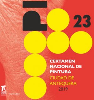 Logo 23 Certamen Nacional de Pintura Ciudad de Antequera 2019