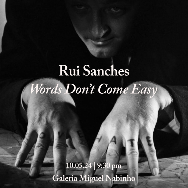 Rui Sanches. Words Don't Come Easy