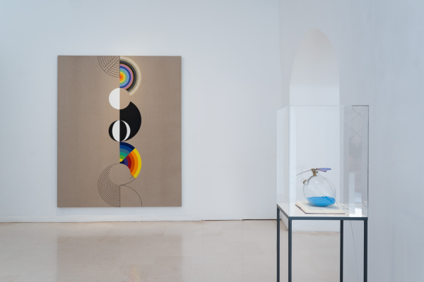 Imagen de la exposición "Especies de espacios", Galería Pelaires, 2024. Imagen de David Bonet.