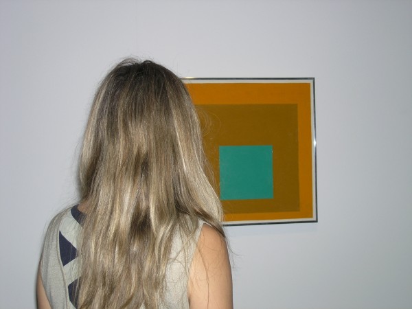 Obra de Josef Albers en el Museo de Navarra