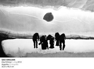 Gao Xingjian, Deuil (Luto), 2012. Fotografía, 32,9x48,3 cm.
