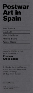 Postwar Art in Spaiin