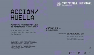Acción/Huella. Muestra videográfica de performance (1993-2001)