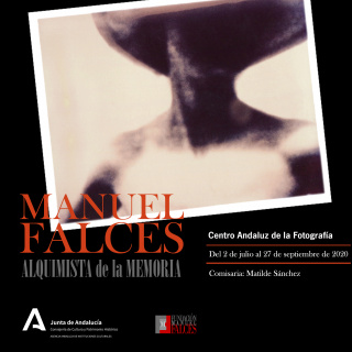 Comunicación digital de la exposición 'Manuel Falces. Alquimista de la memoria' en el CAF
