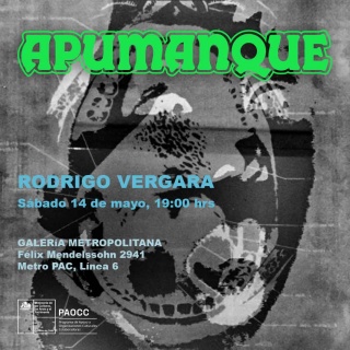 Rodrigo Vergara. Apumanque - Invitación