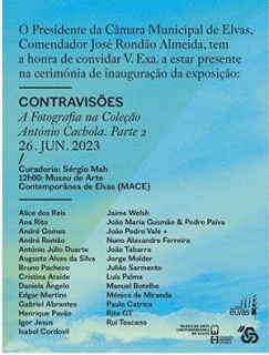 Contravisões – A fotografia na coleção António Cachola. Parte 2