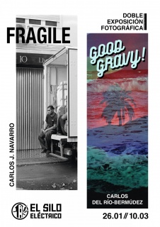 Cartel doble exposición Fragile + Good Gravy!