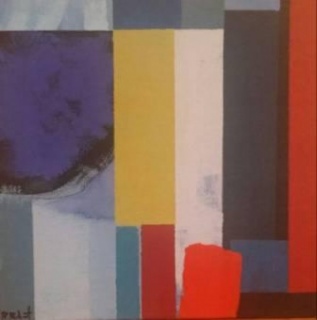 Diálogos con la forma y el color, pinturas de Rafa Richart