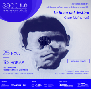 Conferencia magistral Óscar Muñoz