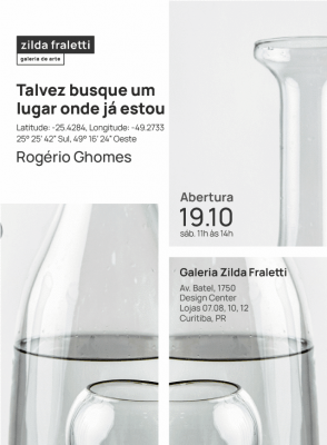 Rogério Ghomes. Talvez busque um lugar onde já estou - Latitude: -25.4284, Longitude: -49.2733 25° 25? 42?? Sul, 49° 16? 24??