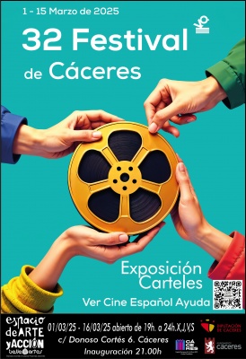 Exposición Carteles 32 Festival de Cine Español de Cáceres