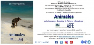 "Animales", en el Centro Cultural Eduardo Úrculo, Madrid