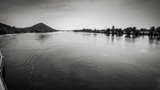 Danubio en Ratisbona, Julio, 2012, 810 x 456 cm