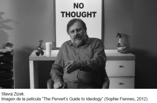 Slavoj Žižek, Imagen de la película "The Pervert's Guide to Ideology" (Sophie Fiennes, 2012)