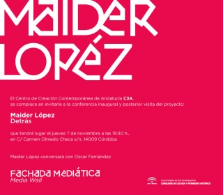 Maider López. Detrás