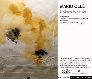 Mario Ollé: El Gènova 90 x 9.000 — invitación