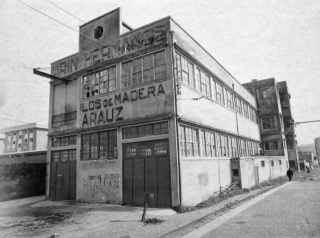 Zarautz. La imagen de la ciudad. 1975 área Carmelitas - Iñurritza — Cortesía del Photomuseum - Museo Vasco de Fotografía