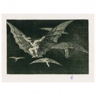 Francisco de Goya, serie Los Disparates — Cortesía del Museo Castagnino+macro
