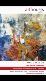 Irma Obregón, Una fiesta de color