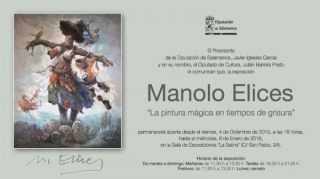 Manolo Elices, La pintura mágica en tiempos de grisura