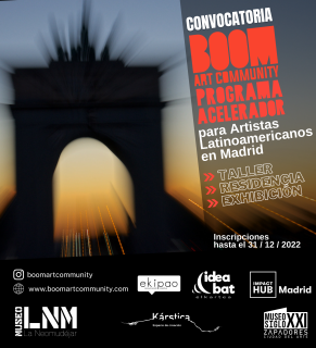 Programa Acelerador para Artistas Latinoamericanos en Madrid