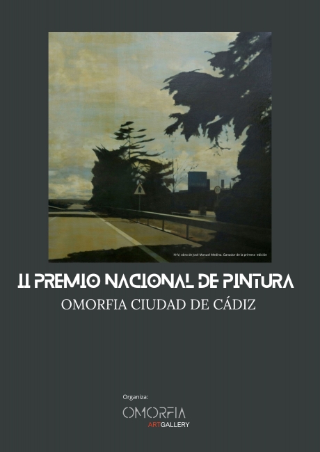 Cartel II Premio de Pintura Omorfia Ciudad de Cádiz